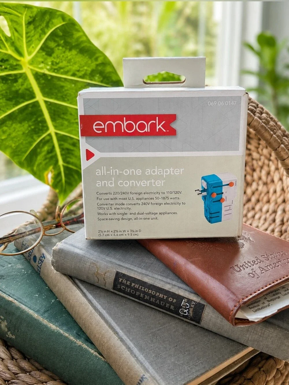 Embark All-in-One International Travel Adapter Voltage Converter 1875W